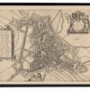 Poster Historische Kaart Den Bosch